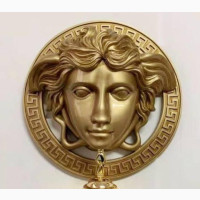 Artificial Versace Medusa Sculpture Wall Sconce L