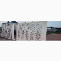 Elegant Laser Cut Design Gate