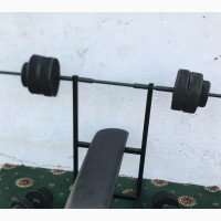 Home Gym Bundle - Bench Dumbbell and Barbell