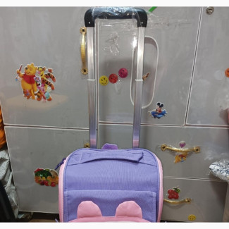 Deterchageble Trolley and Back School Bag for Age 5 to 10yrs