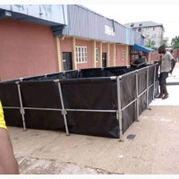 Mobile Fish Pond - High-Quality Collapsible Tarpaulin Pond