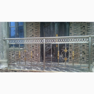 Stainless Steel Handrail Silver Touch of Gold