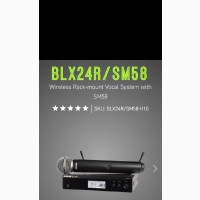 Shure Blx24r/Sm58 Wireless Microphone