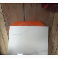 40x 40 White Carara Polish