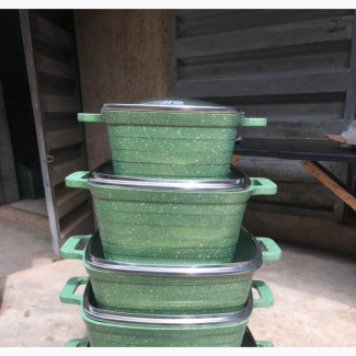 10pcs Granite Coating Cookware Set