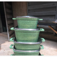 10pcs Granite Coating Cookware Set