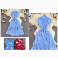 Classic Ladies Blue Gown