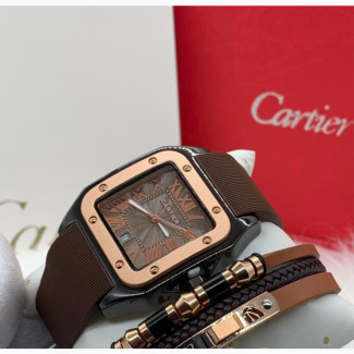 Cartier Watch and Bracelet - Brand New