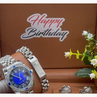 ROLEX SET, With Branded Bracelets, ORL Cufflinks Pen