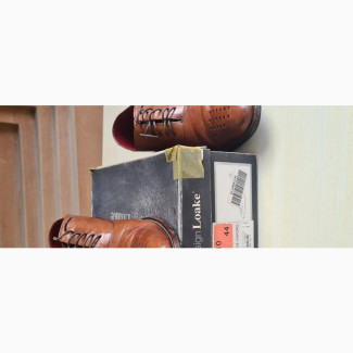 Used Original Size 44 Brown Loake Shoe