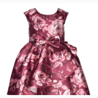 Elegant BONNIE JEAN Dress With Bow - Brand New