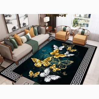 Modermln 3D Pattern Large Center Rug 4x6ft