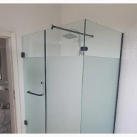 Brand New Master Tempered Frameless Glass Cubicle