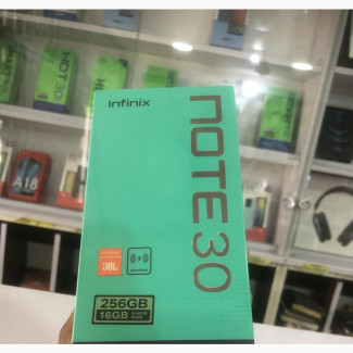 New Infinix Note 30 256 GB Black