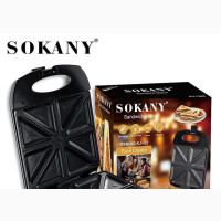 Sokany Sandwich Maker 4face