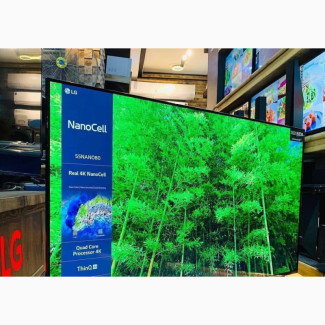 LG 55” Nanocell 4K Smart TV With AI Thinq 55NANO75VPA