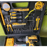 36v Cordless Drill With 30 Set of Tools 2 Batteries TALADO