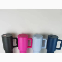 Customized 40 Oz Tumbler With Handle Vacuum Insulated Mug