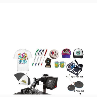 Heat Transfer Combo Machine With Pen Press Transfer 6in1