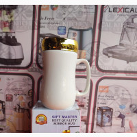 S Ceramic Mug With Cover - Brand New