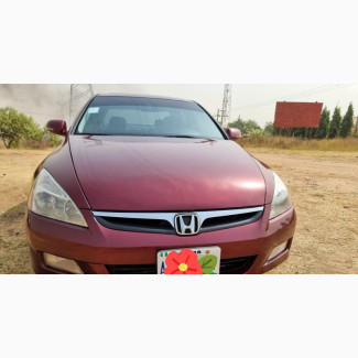 Honda Accord Sedan EX-L V-6 Automatic 2007 Red