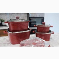 Cookwares, Granites, Ceramics, Glass And Steal Pots