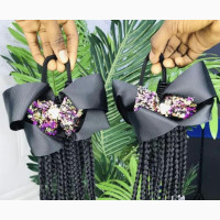 Kids Detachable Braided Ponytail With Beads
