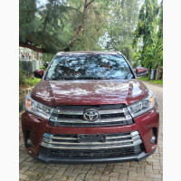 Toyota Highlander LE Plus 2019 Burgundy