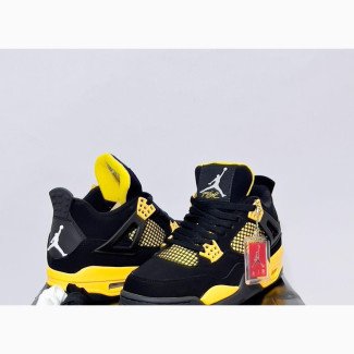 AIR JORDAN 4 RETRO “Thunder” Black/Yellow