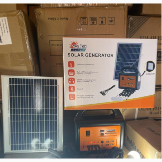 Solar Home Lighting With Bluetooth Mp3 and 4 Bulbs