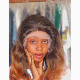 Tfrontal Curly Wig