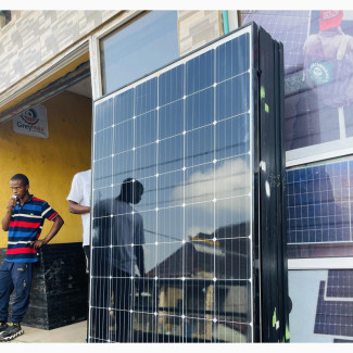 350w Solar Panels Canadian 48v Black Flame