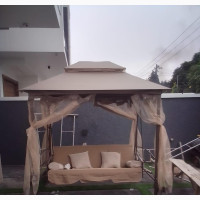 Gazebo Three Seaters With Side Cover
