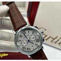 Cartier Chronograph Water Resistant Men#039;s Watch - 24 Months Warranty