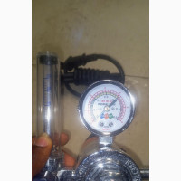 CO2 Gas Flow Regulator Pressure Gauge EX-702A 110v-22mm