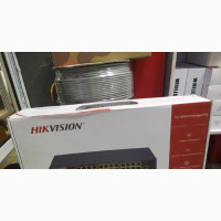 Hikvision 24 Port 10/100m Unmanaged Poe