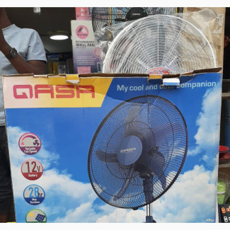 Qasa 18 Inches Rechargeable Fan + Remote Control