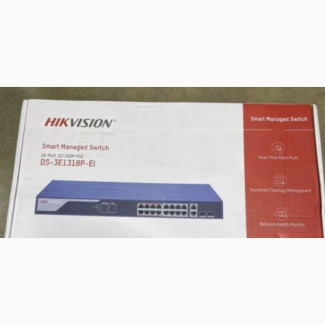 Hikvision DS-3E0318P-E/M(B) 16-Port Unmanaged Poe Switch