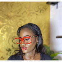 Female Transparent Glasses