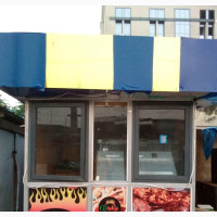 Kiosk for Sharwama Business, Grilling Takeout Food