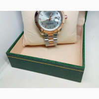 Rolex Oyster Arabic Numeral Perpetual Male Watch - Gold Silver