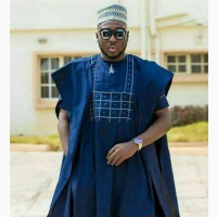 Agbada Native Embroidery Designs for African Men