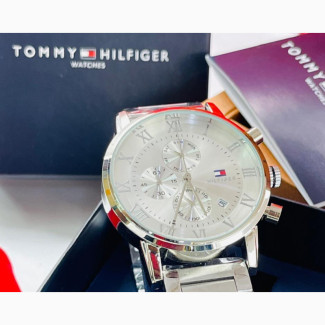 Tommy Hilfiger Stainless Steel Chain Wristwatch