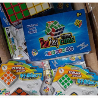 2 in 1 Rubíks Cube 3x3 - Multicolour - (For ADULT KIDS)