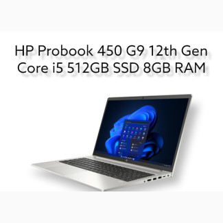 New Laptop HP ProBook 450 G9 8GB Intel Core I7 SSD 256GB
