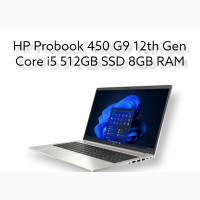 New Laptop HP ProBook 450 G9 8GB Intel Core I7 SSD 256GB