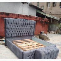 6by6 Upholstery Bedframe With Footrest
