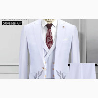 Daro Men#039;s Classic Snow White 3pcs Suit