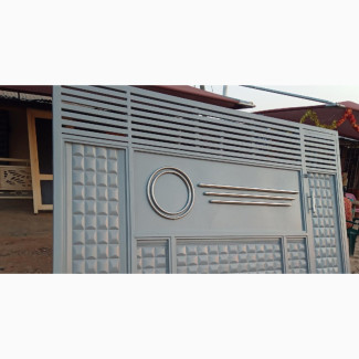 Circle Croam Design Sliding Gate