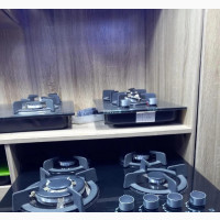 Kitchencraft Black 4 Burner Gas Cooker